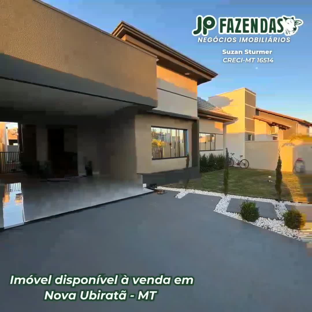 Casa de alto padrão de 208,7 m² no Bairro Imperial — Nova Ubiratã, MT
