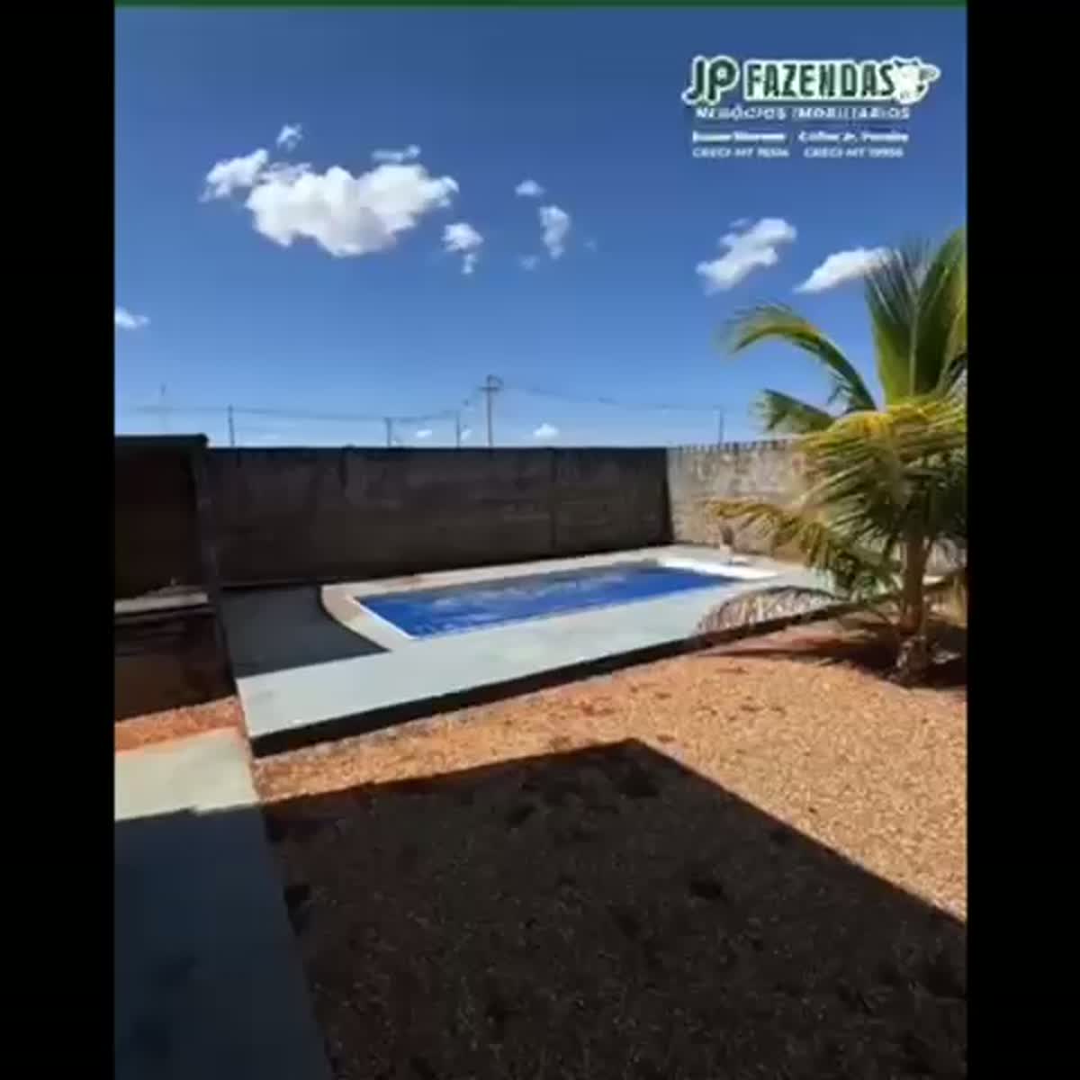 Casa com piscina aquecida no Jardim Primavera — Nova Ubiratã, MT