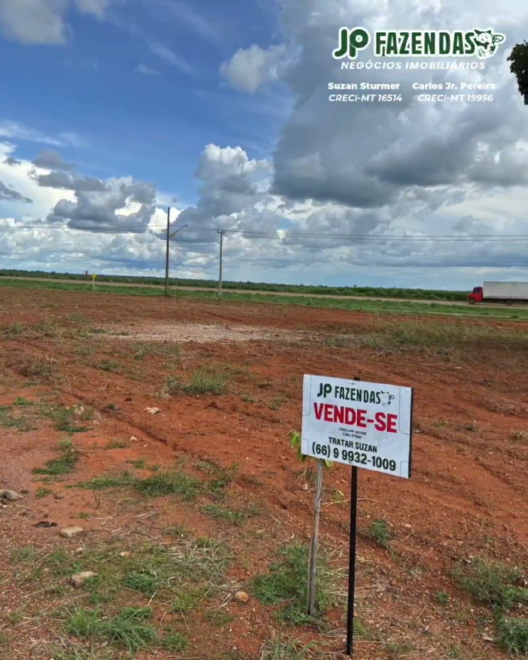 Terreno de 6.150,95 m² em frente à MT-242 — Nova Ubiratã, MT